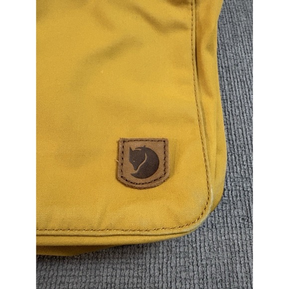 Fjallraven Greenland G-1000 Crossbody  Hiking Travel Bag 6.5"x9" Yellow Oxide - Picture 3 of 9